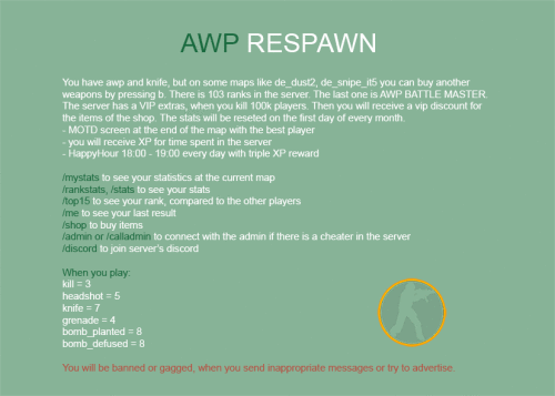 AWP-RESPAWN-SERVER-RULES