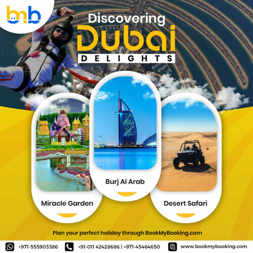 Embark on a journey with BookMyBooking.com and unlock the enchanting allure of Dubai! Our user-friendly platform offers hassle-free booking for packages and activities, elevating your travel experiences. Dive into famous attractions in Dubai, nestled in the heart of the UAE. From its awe-inspiring skyline to the mesmerizing desert landscapes, each moment in this vibrant city is brimming with excitement. Immerse yourself in its rich culture and explore iconic landmarks. Join us as we unravel the magic of Dubai, creating unforgettable memories together.

🌐Website :  www.bookmybooking.com/blogs/united-arab-emirates-uae/famous-attractions-in-dubai